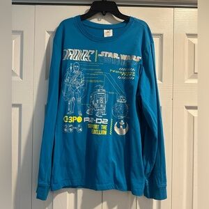 Disney Blue Star Wars Shirt